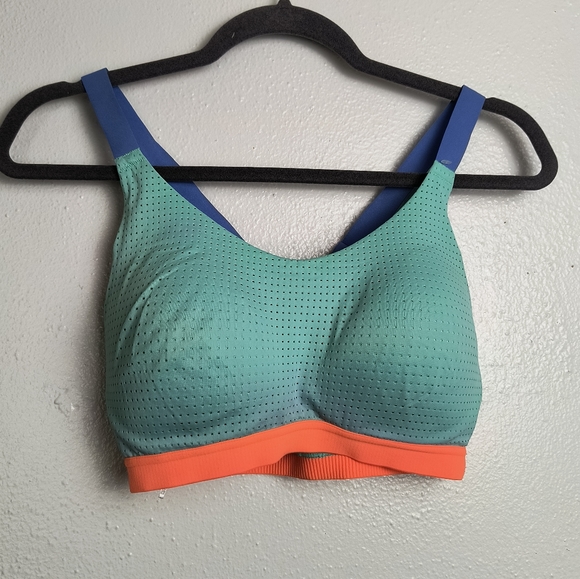 Victoria's Secret Cross Back Sport Bra Women's Size 32DD Multi Running Athletic - Picture 1 of 7